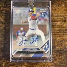 2024 Topps Now Road to Opening Day SS-A Spencer Strider Braves Auto /99
