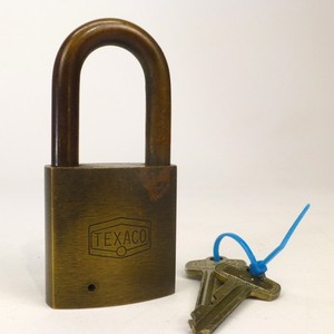 Texaco Padlock for sale | eBay