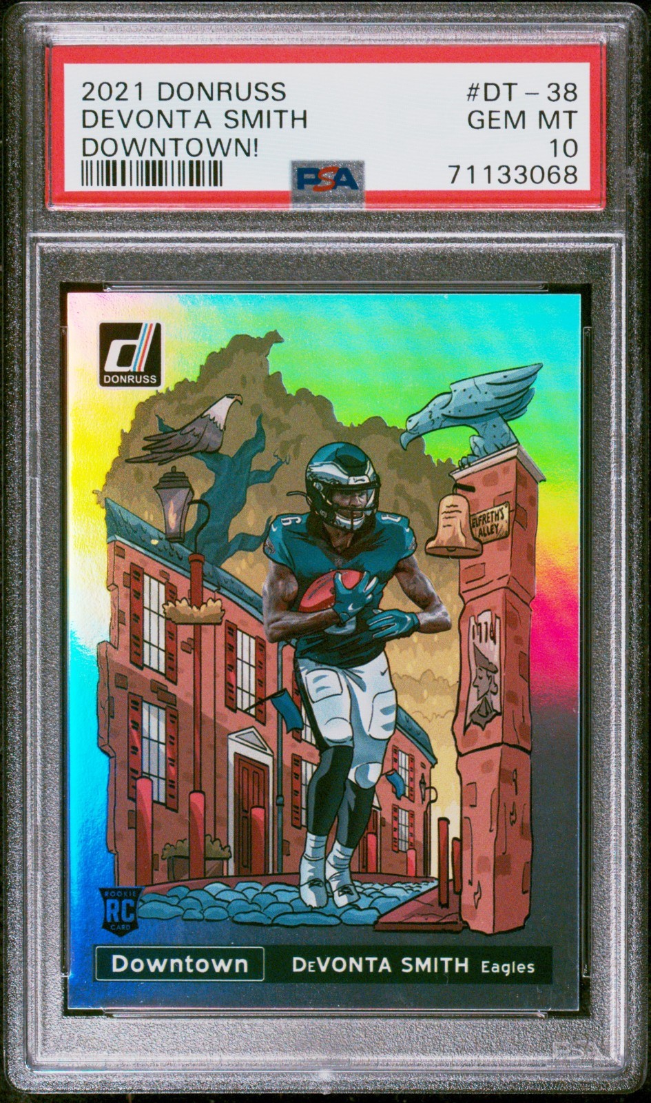 DeVonta Smith Panini Donruss Downtown #DT38 Base