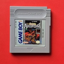 The Castlevania Adventure Game Boy Original Nintendo GB Authentic Gothic Horror