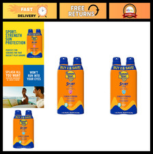 Reef Friendly Sunscreen Spray, Broad Spectrum SPF 50  30, 6 Oz, Pack of 2