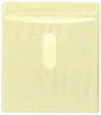 CD Double-sided Plastic Sleeve Yellow Lot