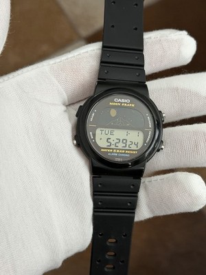 Rare Vintage Casio Moon Graph GMW-15 Men s Digital Sports Watch JDM 1980s