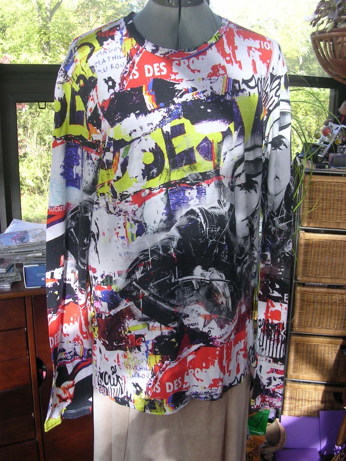 AMAZING LONG SLEEVED PRINTED ARTWORKS MARLON BRANDO TEE T SHIRT image 3