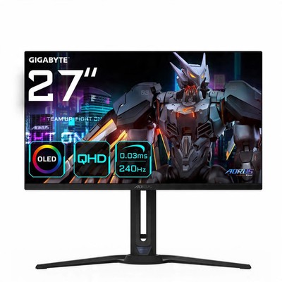 Gaming monitor Gigabyte Aorus FO27Q2 27'' 2560x1440px WQHD QD-OLED (W)(U)