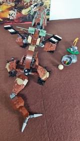 LEGO NINJAGO The Golden Weapons 2011: Earth Dragon Defense (#2509) Complete Nice