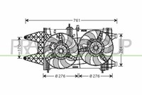 Prasco LüFter MotorküHlung Passend FüR Fiat Punto 188_ 1.9 DS 60 188AX