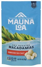 Mauna Loa Macadamias Ssalt Hawaiian 4 OZ Pack Of 6
