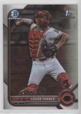 2022 Bowman Draft Chrome Refractor Logan Tanner #BDC-55 08y1