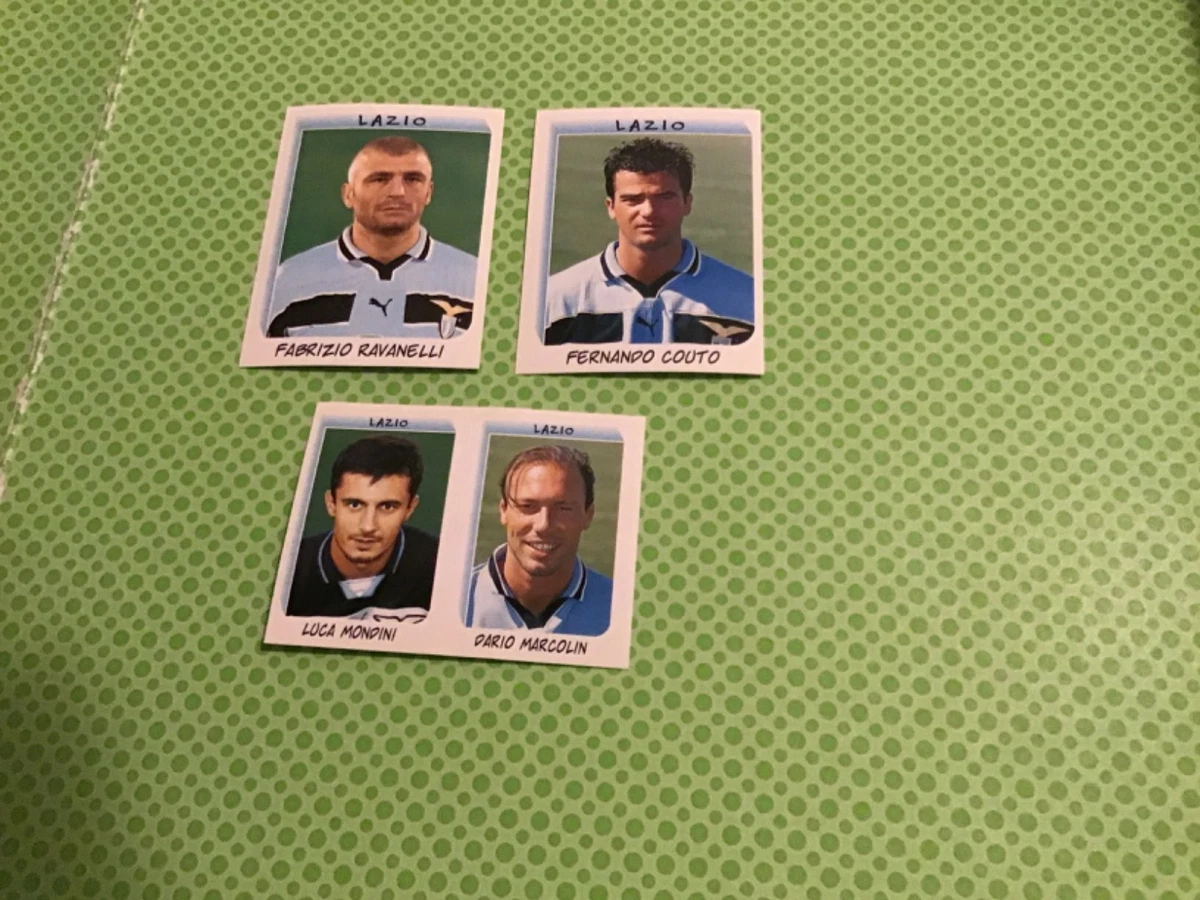 MUNDI CROMO CALCIATORI 2000 Roberto Mancini Lazio #84 - Carte Sleeve Neuve