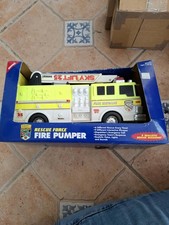 BuddyL Rescue Force Fire Pumper Lime Green Retro 80s Rare Colour