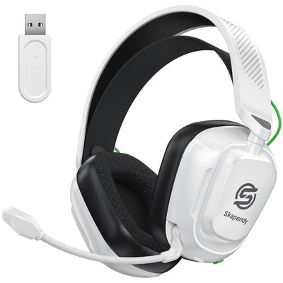 2,4GHz Wireless Gaming Headset für PS5, PS4, Switch, Mac, PC, Ultra-Niedrigla...