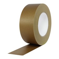 ProTapes 184HD Rubber High Tensile Kraft Flatback Carton Sealing Tape with
