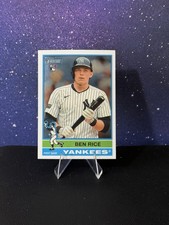 2025 Topps Heritage - High Number SP Ben Rice #406 Chrome (RC)