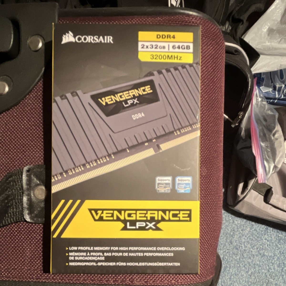 64gb Overclocking Corsair Vengeance Lpx Ddr4 3200 Corsair 