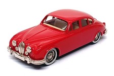 Classic 43 1/43 Scale 1001 - 1959-67 Jaguar Mk2 Saloon Export Spec - Red