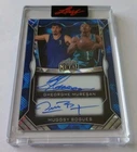 Gheorghe Muresan/Muggsy Bogues 2025 Leaf Authentics Blue On-Card Dual Auto 2/6 ⭐