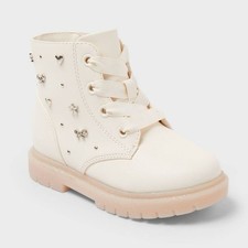 Toddler Amaya Lace-Up Combat Boots Size 8