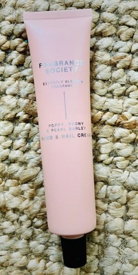 FRAGRANCE SOCIETY POPPY, PEONY & PEARL BARLEY Hand & NAIL Cream 75ML NEU M&S