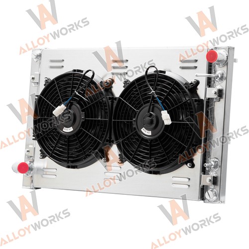 3 ROW Radiator&Shroud Fan For 07-2015 Infiniti G25 G35 G37 Q60 10-20 ...