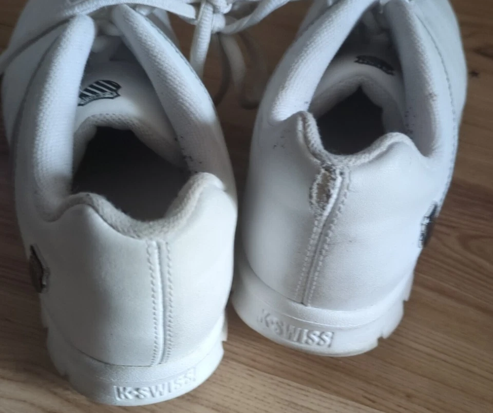 KIVIK SUIZO JUNIOR K VINTAGE BLANCO/AZUL MARINO/PLATEADO Talla 10 Foto 4 de 4