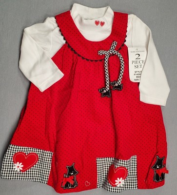 Rare Editions Boys Snowman Stripe Shirt Overall Corduroy Christmas Set 6 6X New