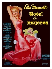 7563.Decoration Poster.Home Room wall shop design.Women Hotel movie.Spanish