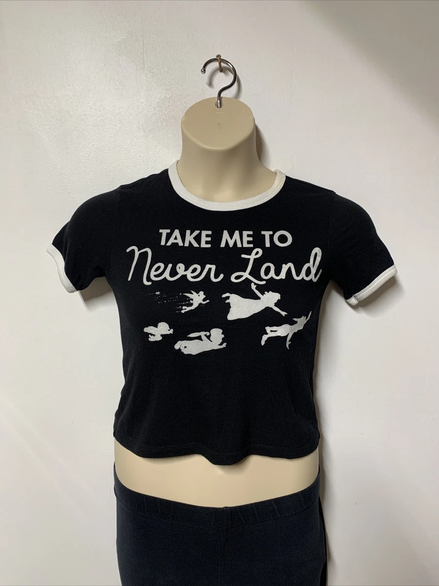 Juniors Womens Peter Pan Tinker Bell Retro T-shirt : Target