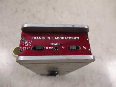 Franklin Laboratories Electronic Digital Thermometer FL-100 B Vintage Lab Unit