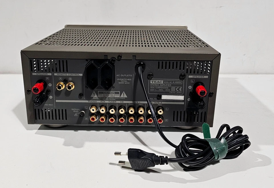 TEAC A-H500i - INTEGRATED STEREO AMPLIFIER & REMOTE CONTROL - Immagine 4 di 4
