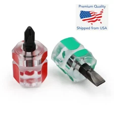 2PCS Set Screwdriver Kit Mini Small Portable Radish Head Screw Tight Space Tools