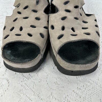 Spring Step Women's Dublita Wedge Slipper - Genuine Leather With Adjustable Buckle Strap - View #2