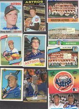 Autographed Houston Astros Baseball 1970's 1980's 1990's Lower price #2 20% off