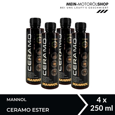 Mannol MN9829 Ceramo Ester Verschleißschutz Motorschutz Additiv 4x250 ML