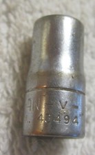 9/32" Craftsman 43494 6pt 1/4" Dr Socket V Series VTG tool USA
