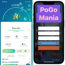 Shiny Basculin (White-Striped)✨mini PTC 20k✨Hisui Celebration field research✨