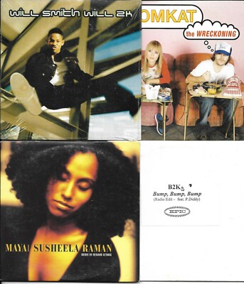 SET 8 SINGLES VI SAMMLER BEN HARPER/BAMBI CRUZ/RAMAN/B2K/WILL SMITH/BOOMKAT