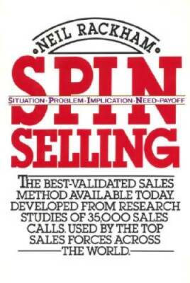 SPIN Selling - Hardcover By Neil Rackham - VERY GOOD