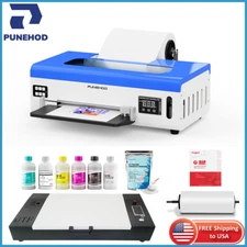 PUNEHOD A4 Roller DTF Printer Oven Home Business Printing DIY T-Shirt Printer