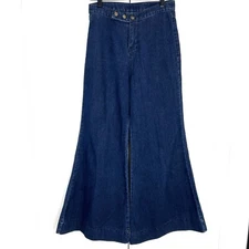 Oak + Fort Jeans Women’s 4 Super Wide Leg Bell Bottoms Festival Boho Hippie