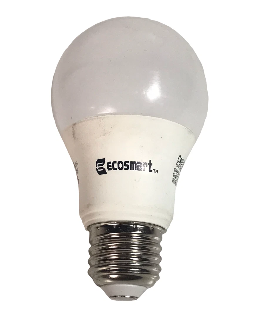 Ecosmart LED Light Bulb A7A19A60WESD01 Soft White 2700K 800 Lumens 8.5W