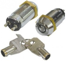 Seco-Larm SS-095-1H1 High Security Tubular Key Lock Switch