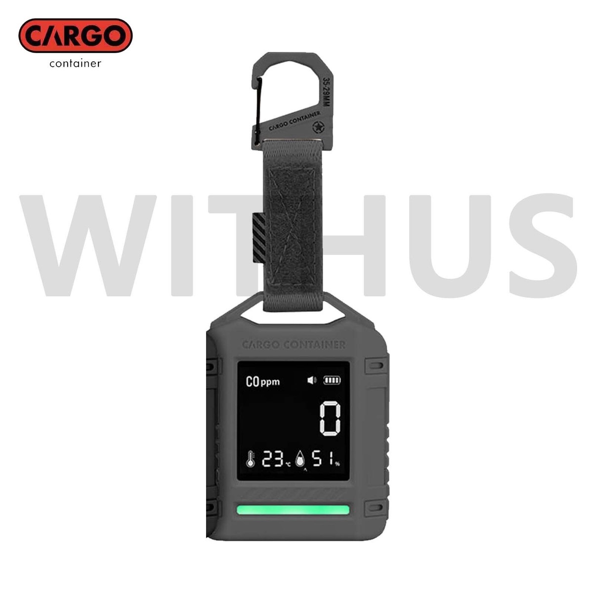 CARGO CONTAINER Safe CO Detector Carbon Monoxide Gas Alarm