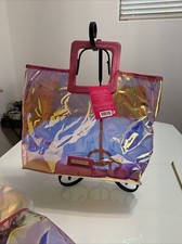 Juicy Couture Pink See Through Shine Tote Bag New Bags
