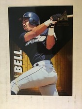 1995 Pinnacle Zenith #28 Astros Derek Bell Baseball Card 