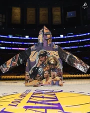 Kobe Bryant Mamba Mode Tapestry Hoodie (S-M) | Message Size
