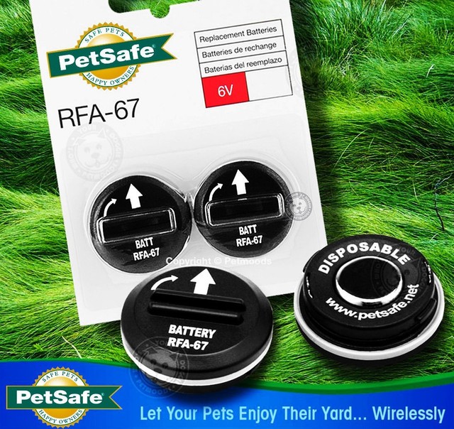 PetSafe RFA67 6V Lithium Battery for Dog Collar 2 Pack for sale