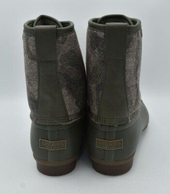 Sperry Mens Size 11.5 Water Resistant Camo Saltwater Duck  display picture 3