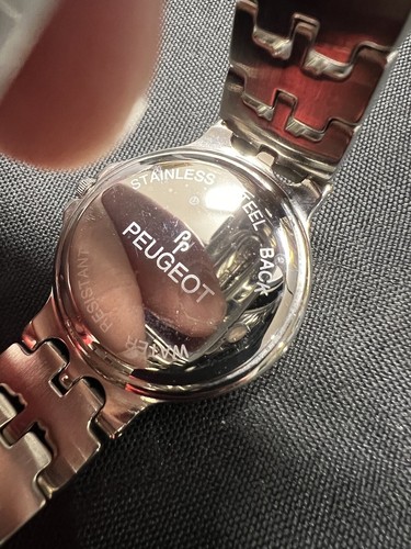 Peugeot Silver Tone Men’s Watch, 36 mm - Picture 13 of 19