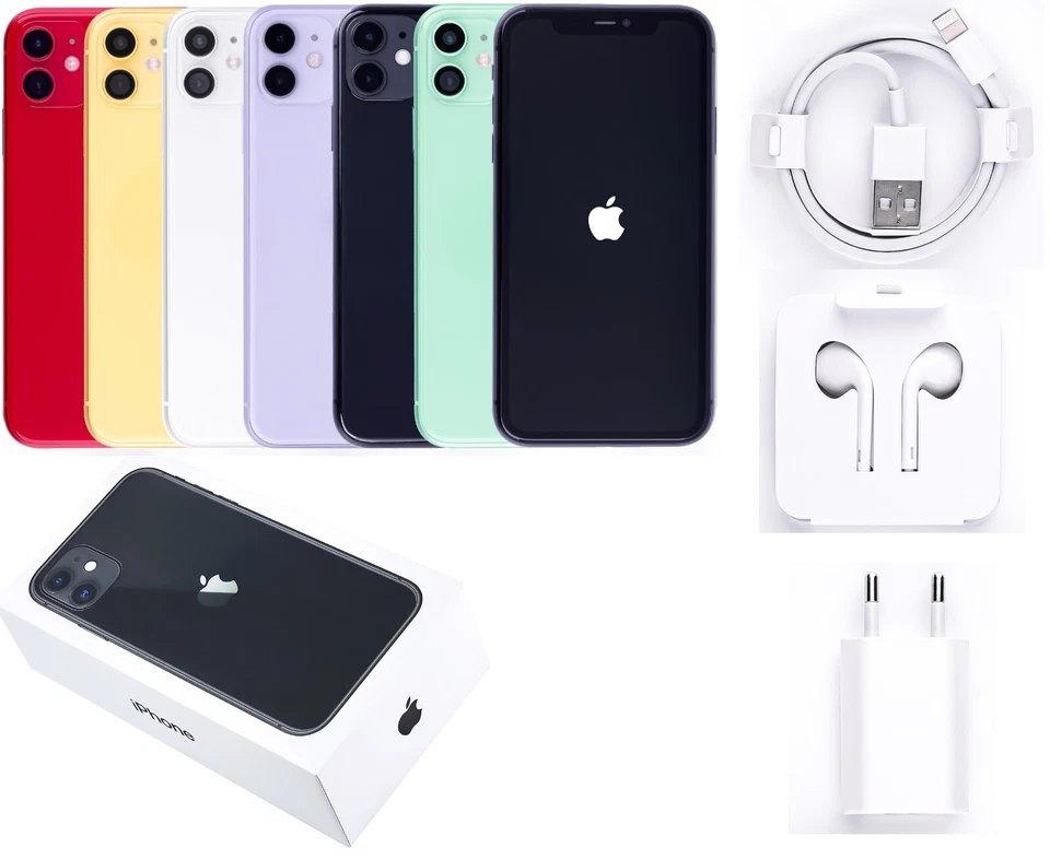 Apple iPhone 11 64GB 128GB 256GB Alle Farben | 100% Batterie | WIE NEU | Mit OVP